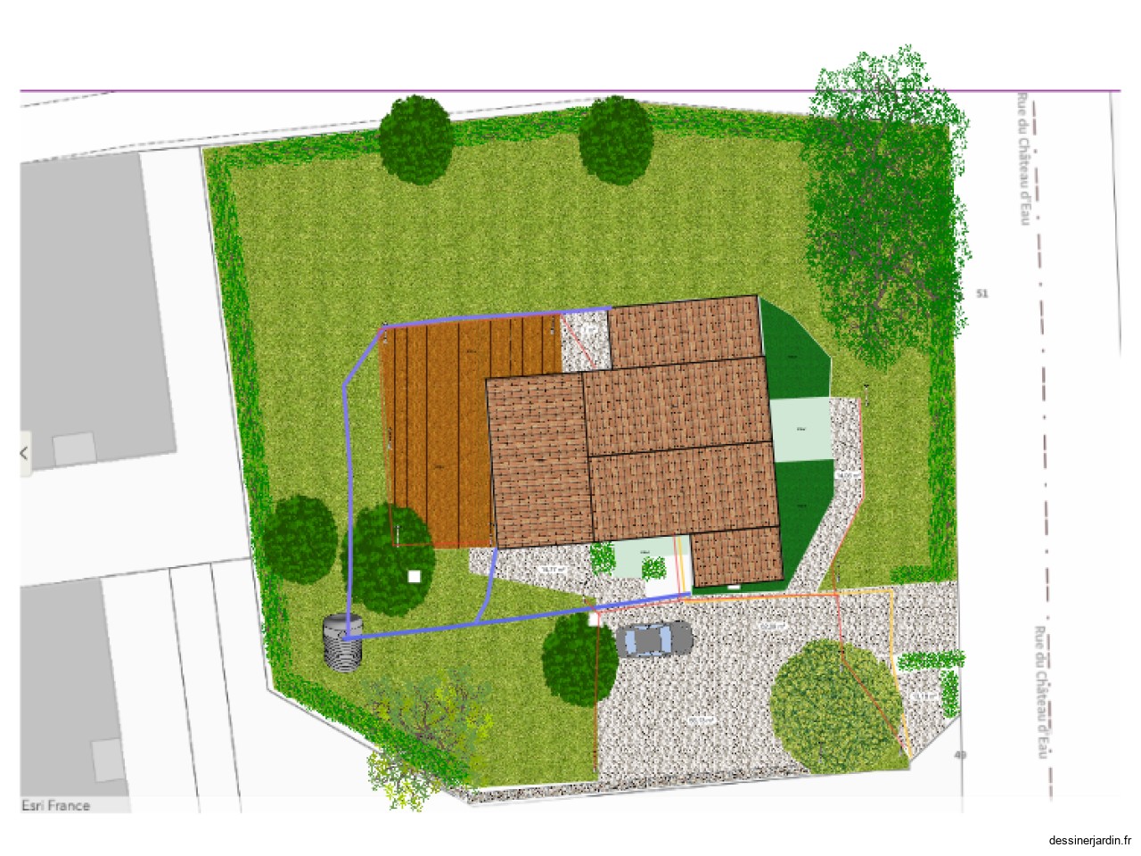 Aménagement extérieur maison