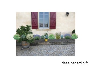 Bordure façade gauche