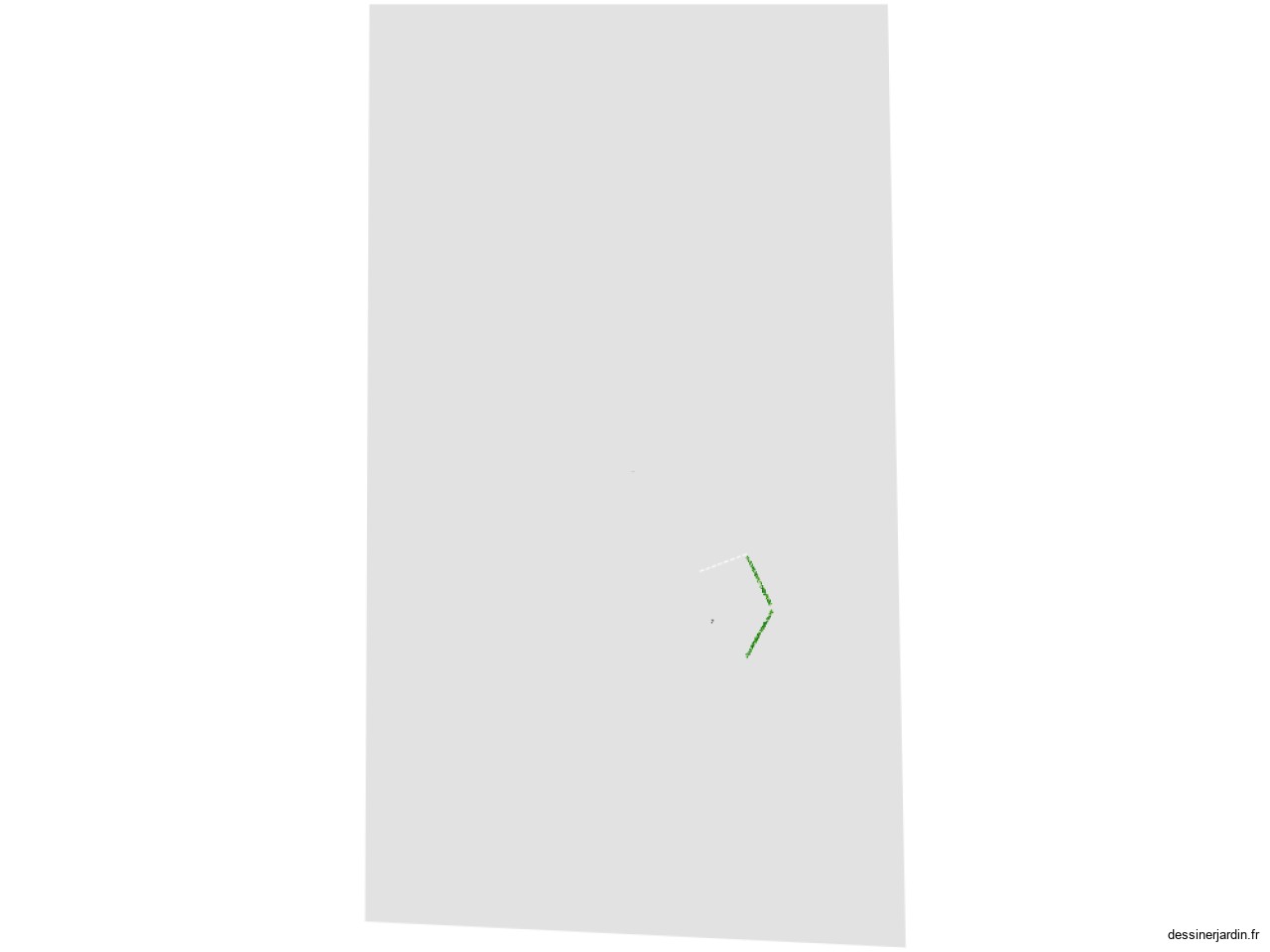 2 ème plan  jardin anglais