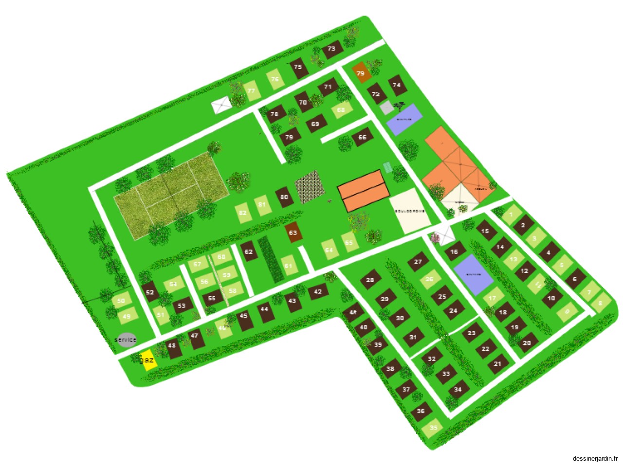 camping pont de lunel