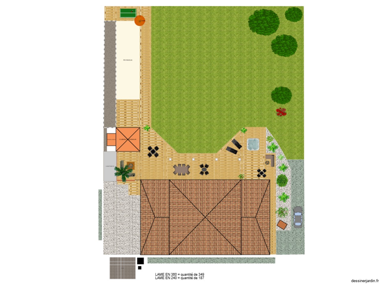 Projet terrasse