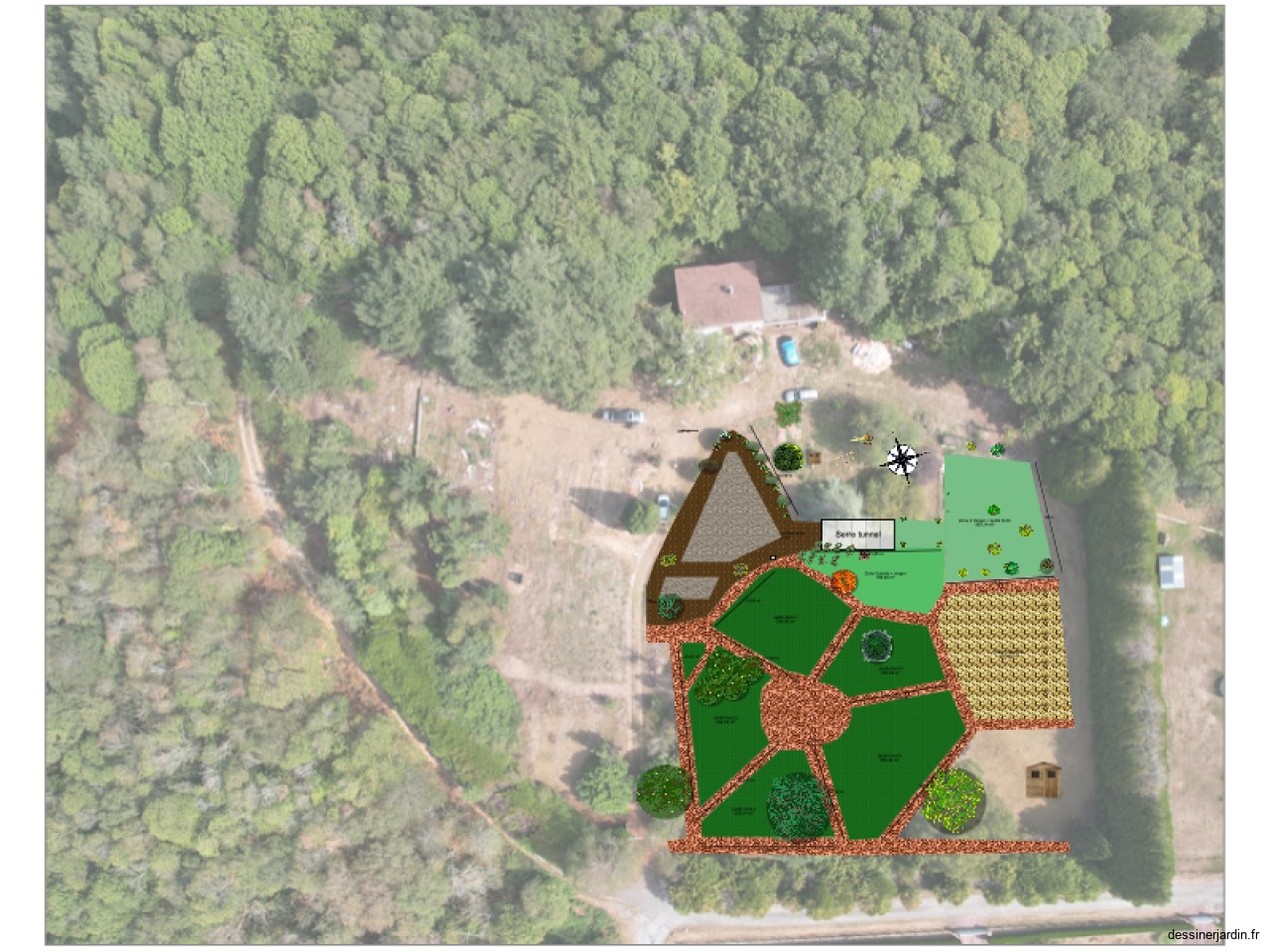 plan nov jardin foret compreignac