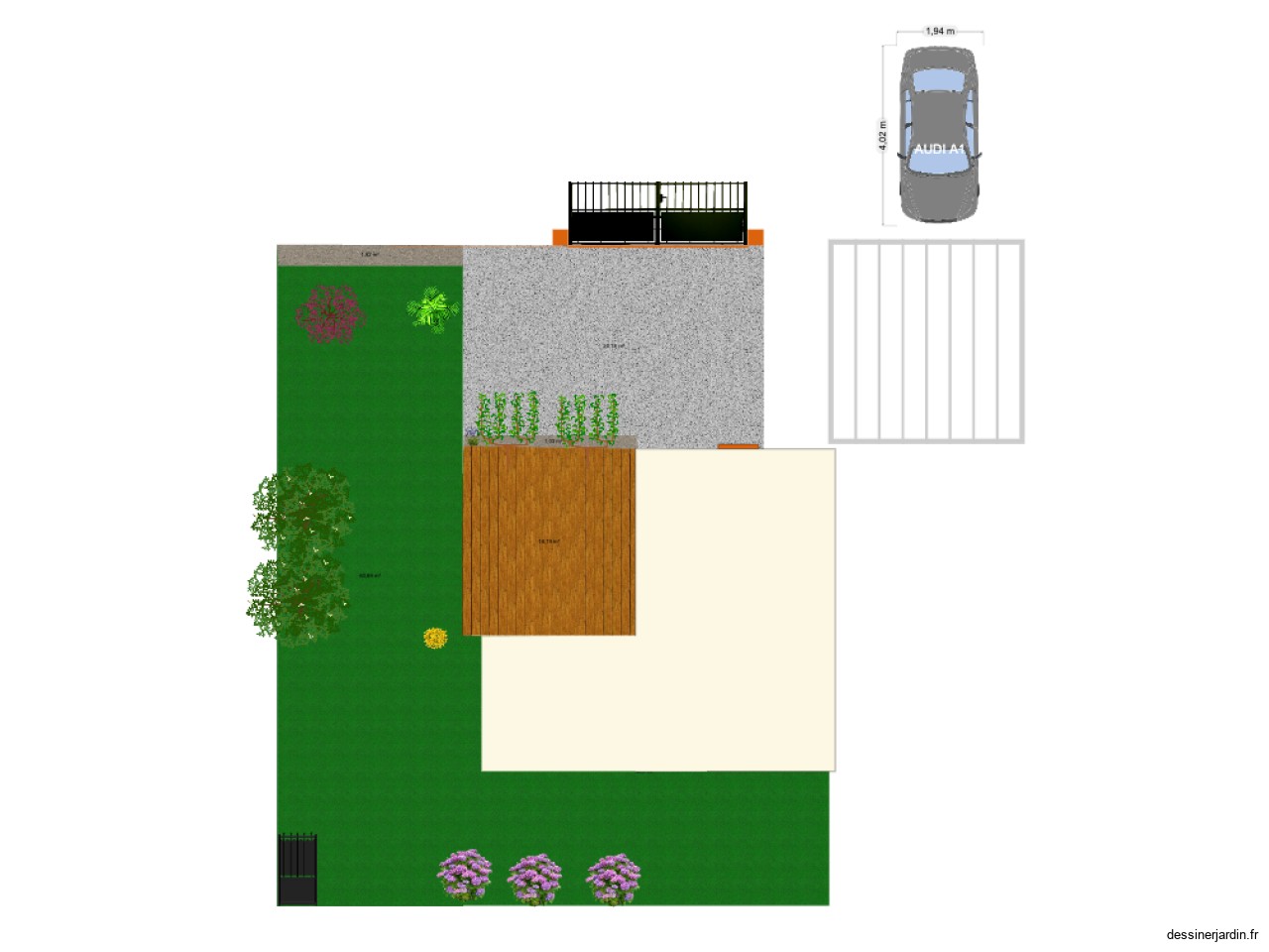 plan jardin