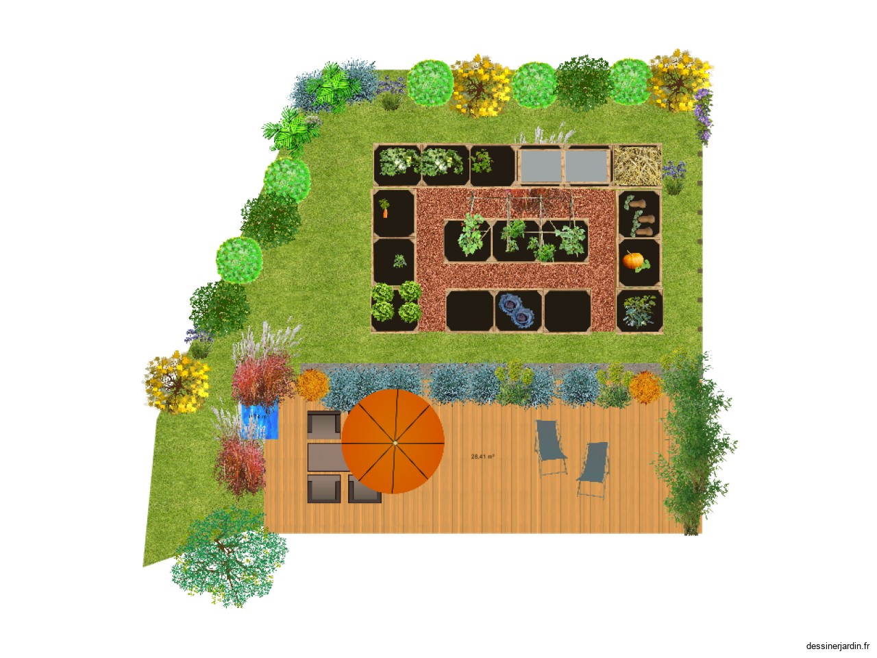 jardin potager dormi