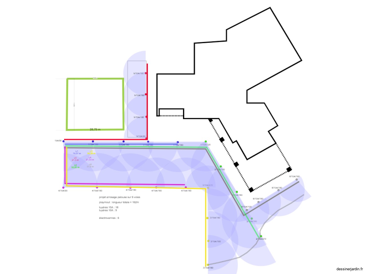 arrosage piscine