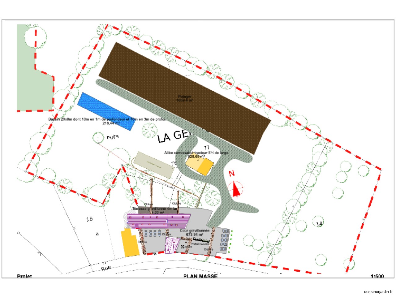 plan terrassier