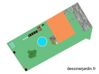 plan terrain et jardin