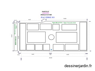 PLAN VIERGE  - PERMACULTURE  2025