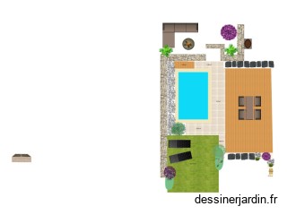 IMPLANTATION AUTOUR PISCINE