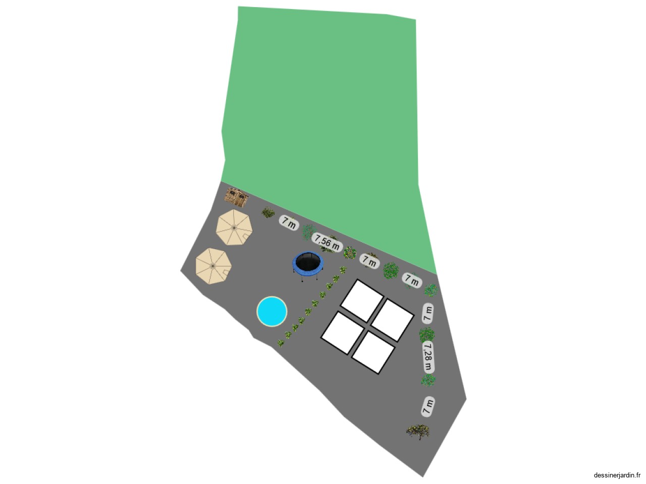 plan jardin fruitier