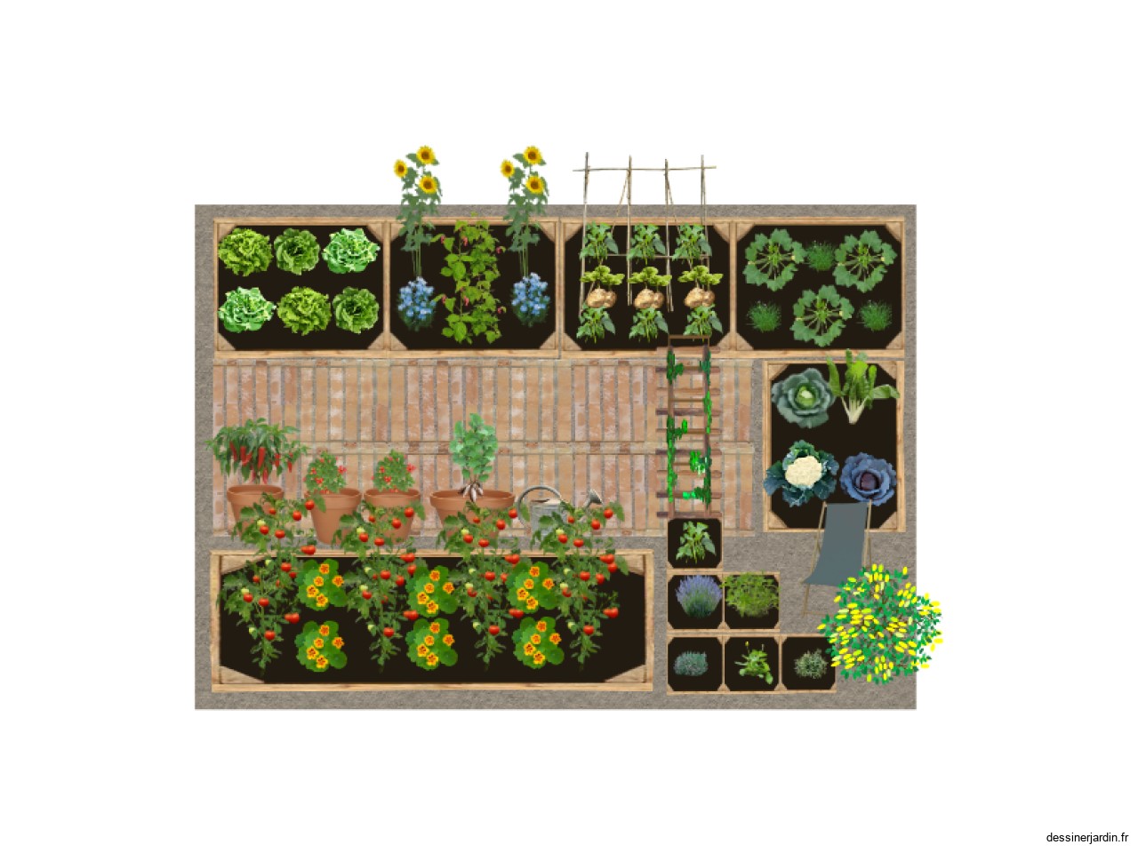 plan jardin printemps 2025