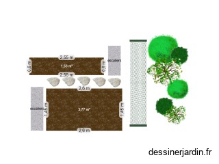 Potager en terrasses