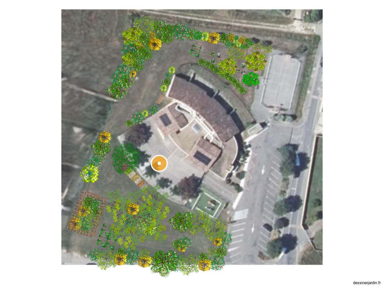 LA ROUVIERE PLAN DE PROJECTION