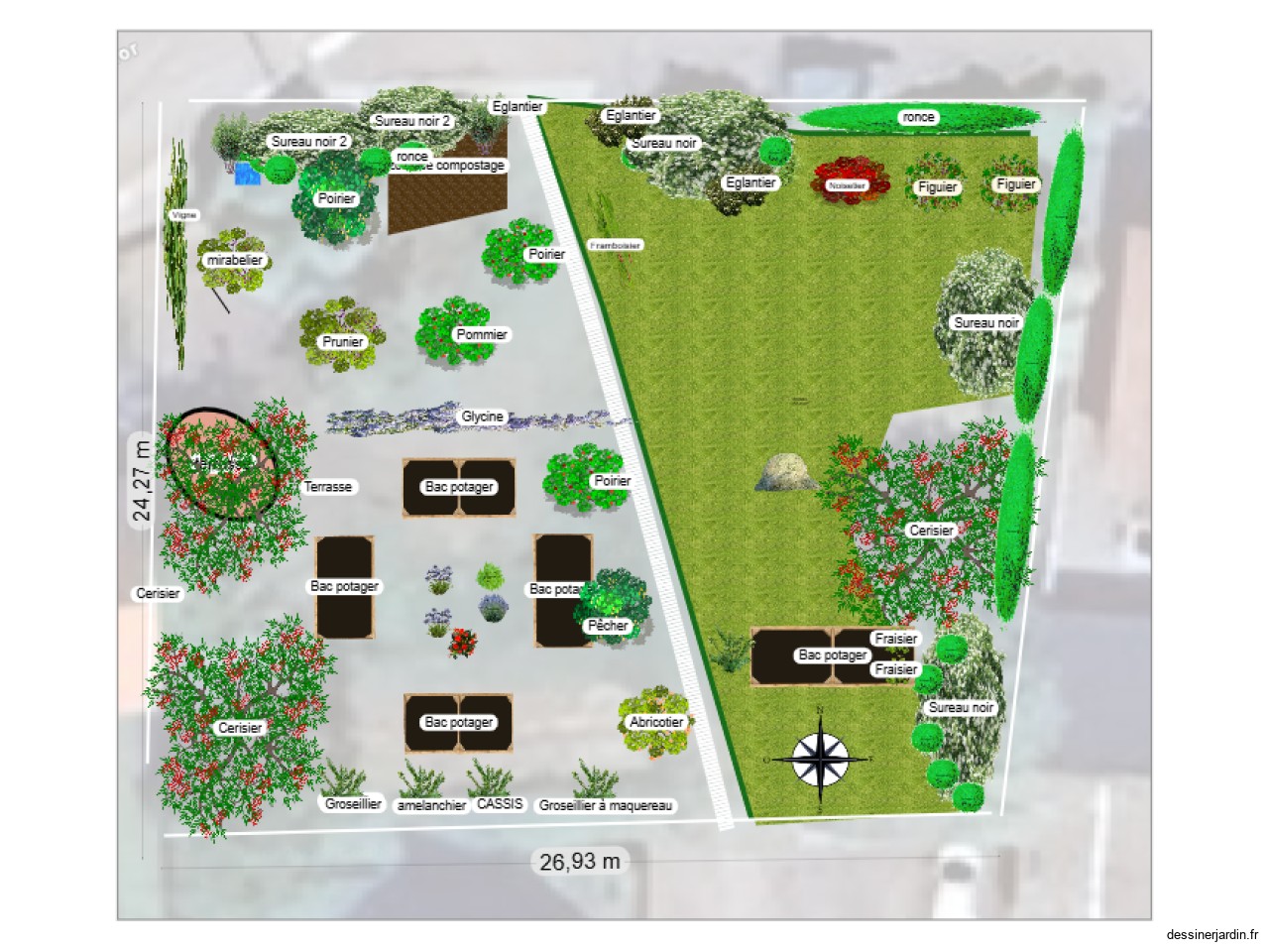 Jardin aménagé Marlenheim 2