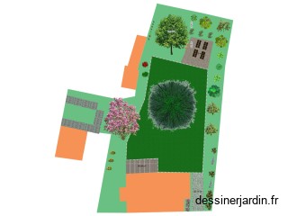 Plan jardin maison