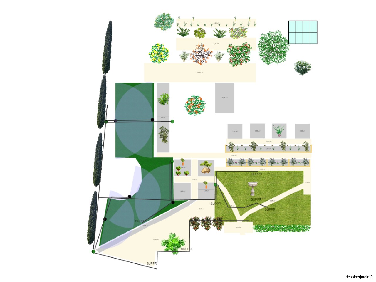 Jardin arrière 2024