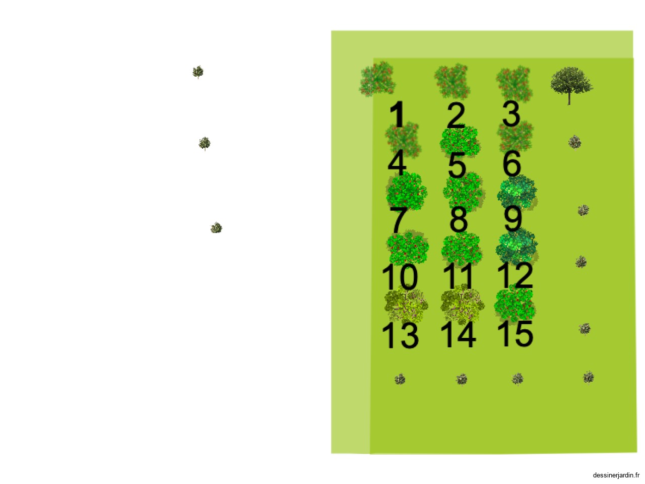 plan du verger