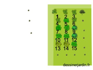 plan du verger