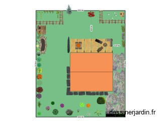 Jardin maison