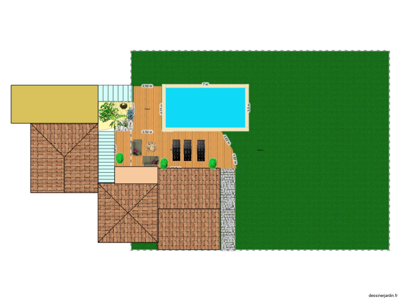 Aménagement piscine