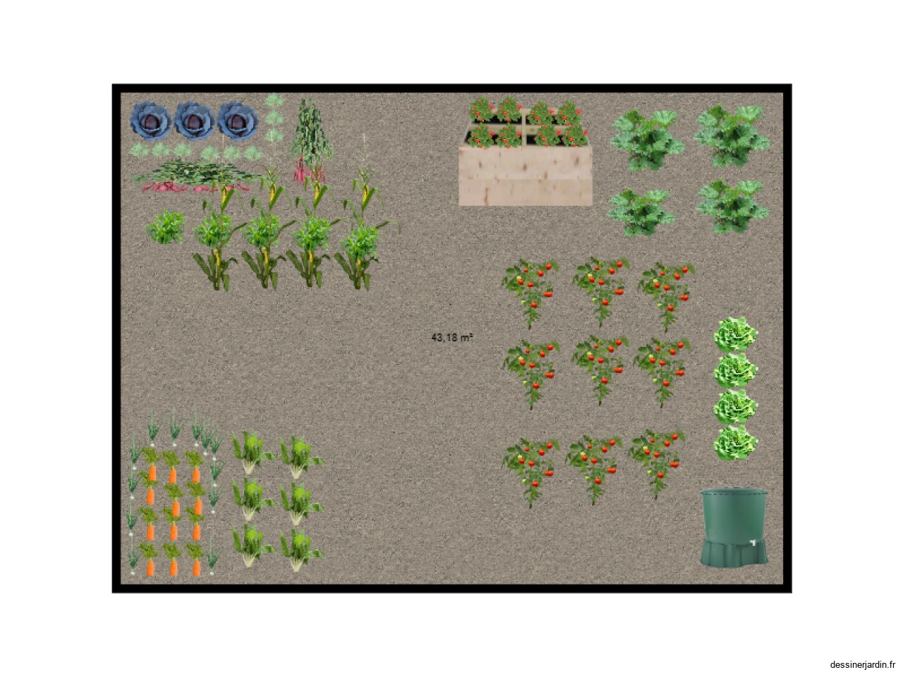potager ébauche