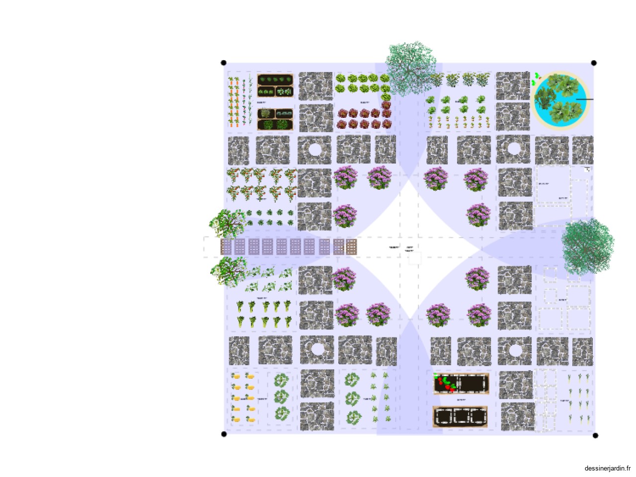 potager MANDALA CLO