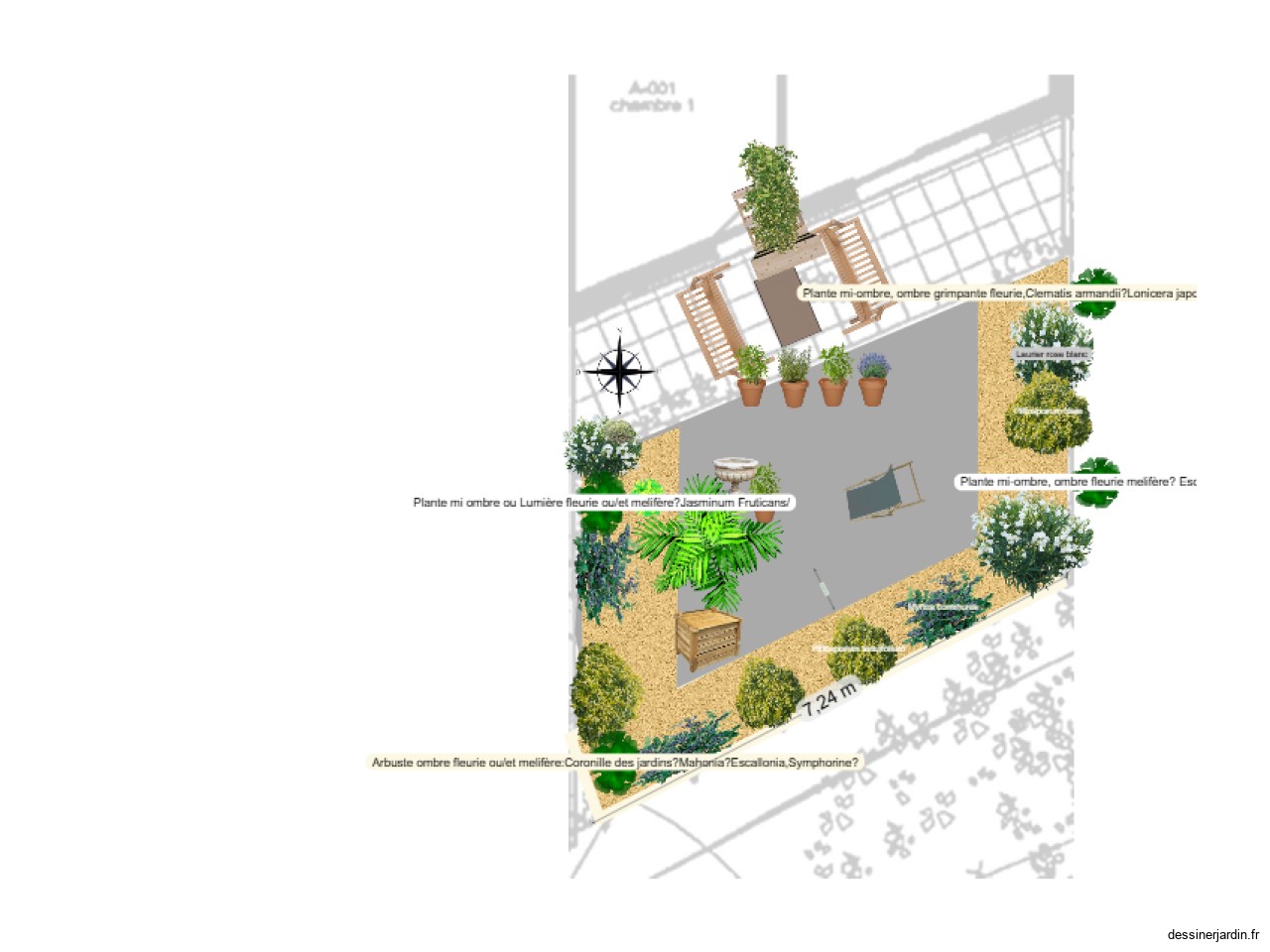 Jardin Carlii en l'&eacute;tat