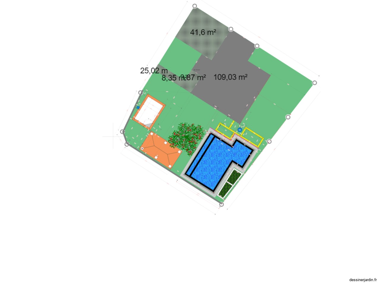 plan de masse beton
