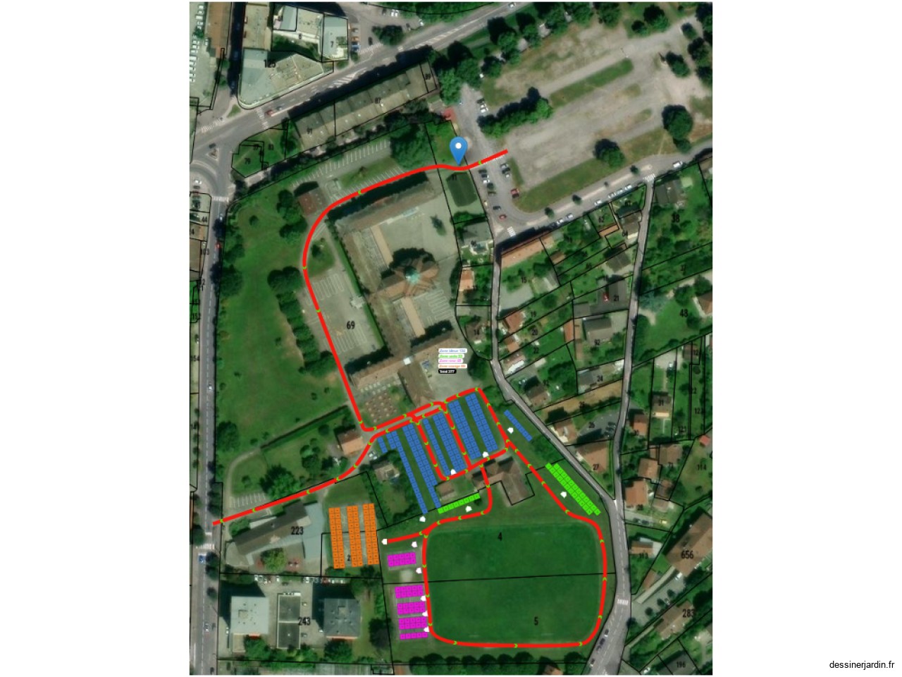 Plan circulation vide grenier