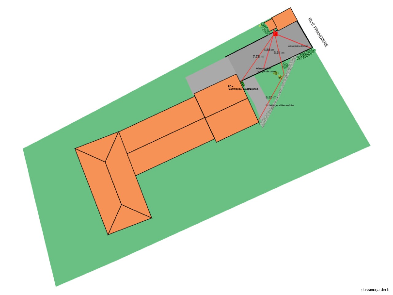 Plan de l'entrée Jardin Elecricité V2