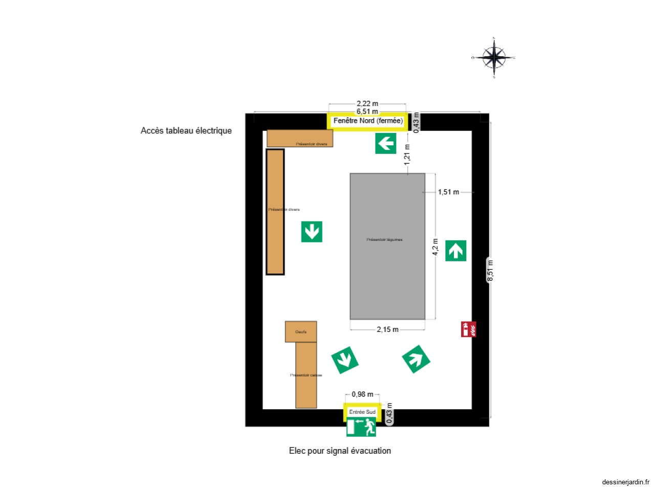 Aménagement magasin PJ8