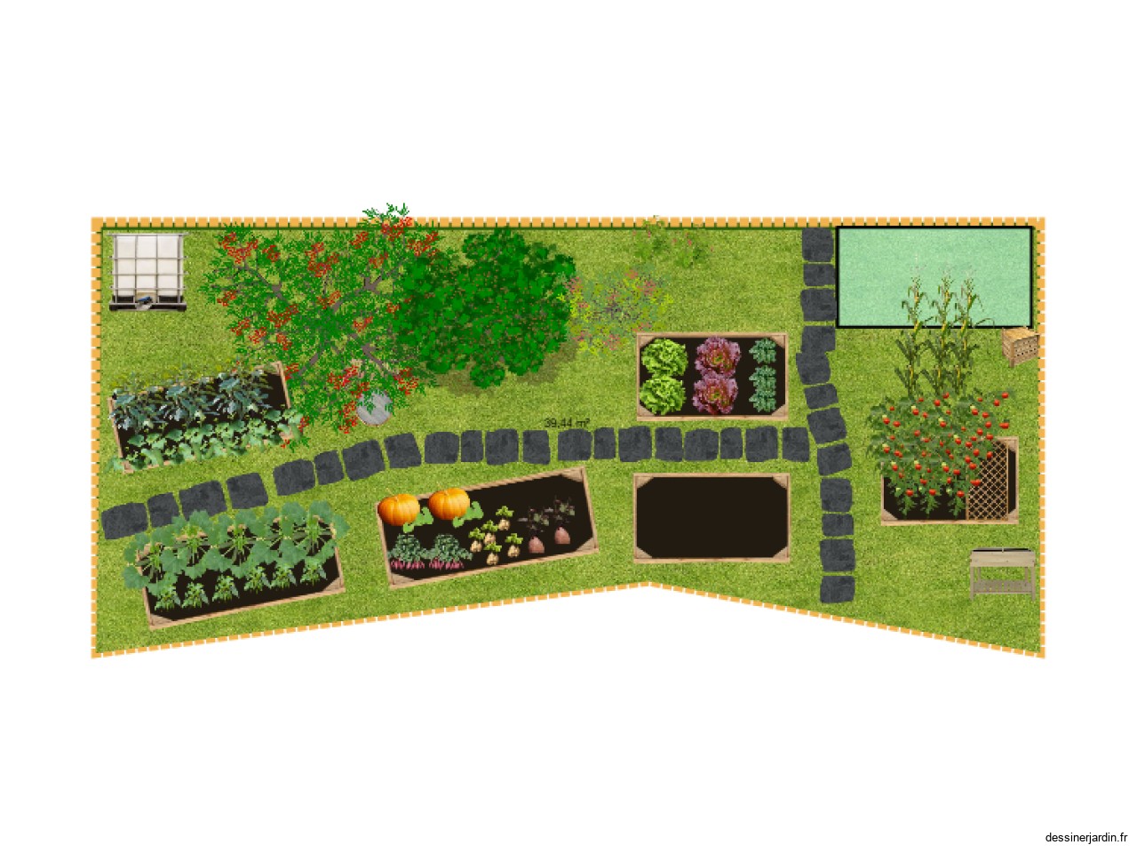 Potager tom