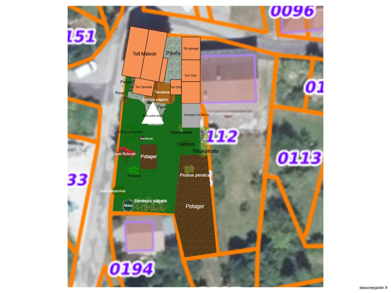 Plan de la Maison