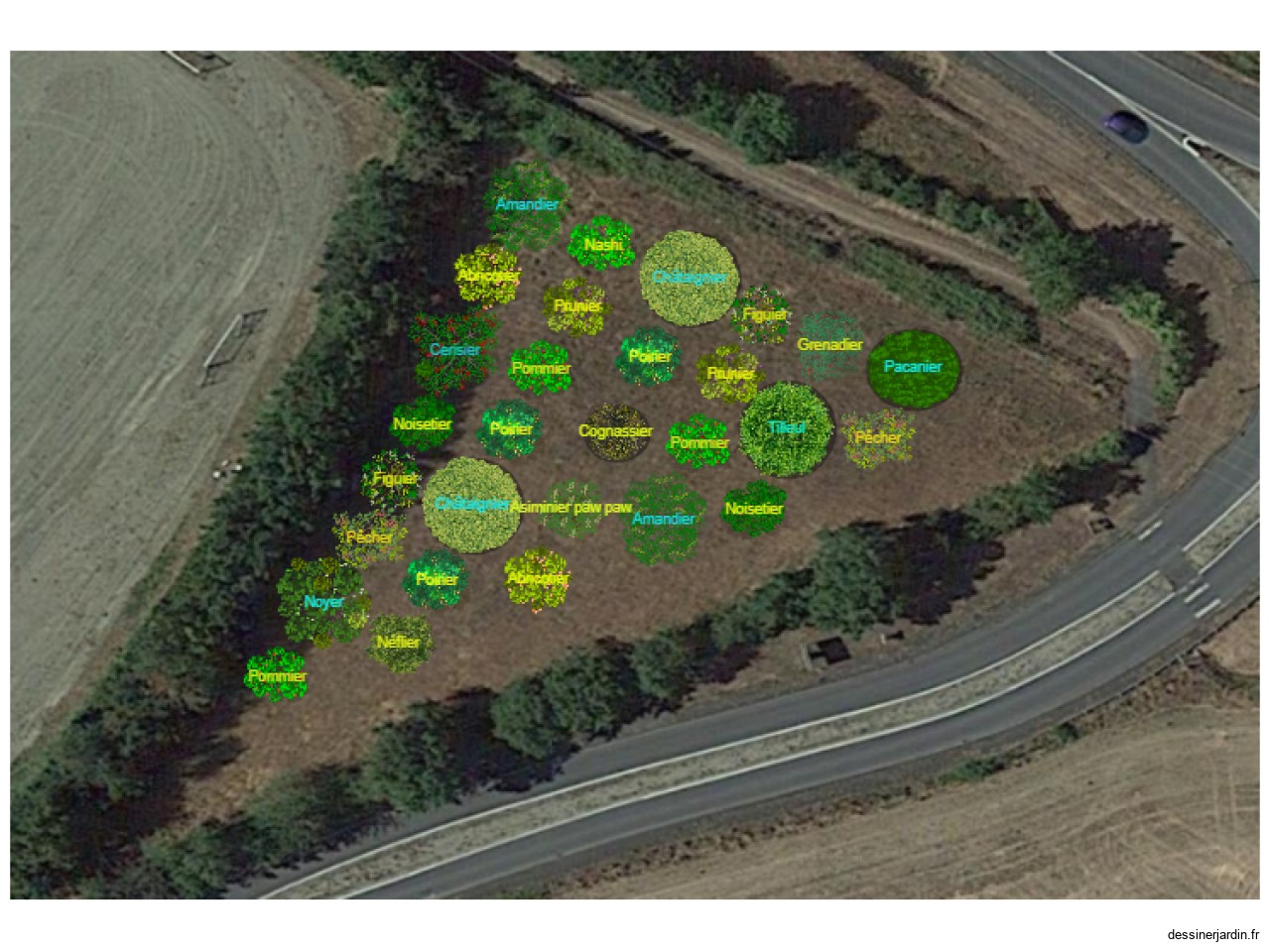 Projet verger commune