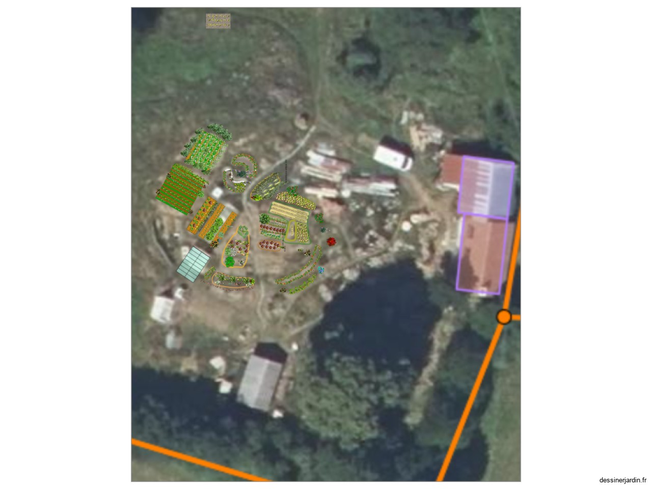 PLAN DU POTAGER 2025