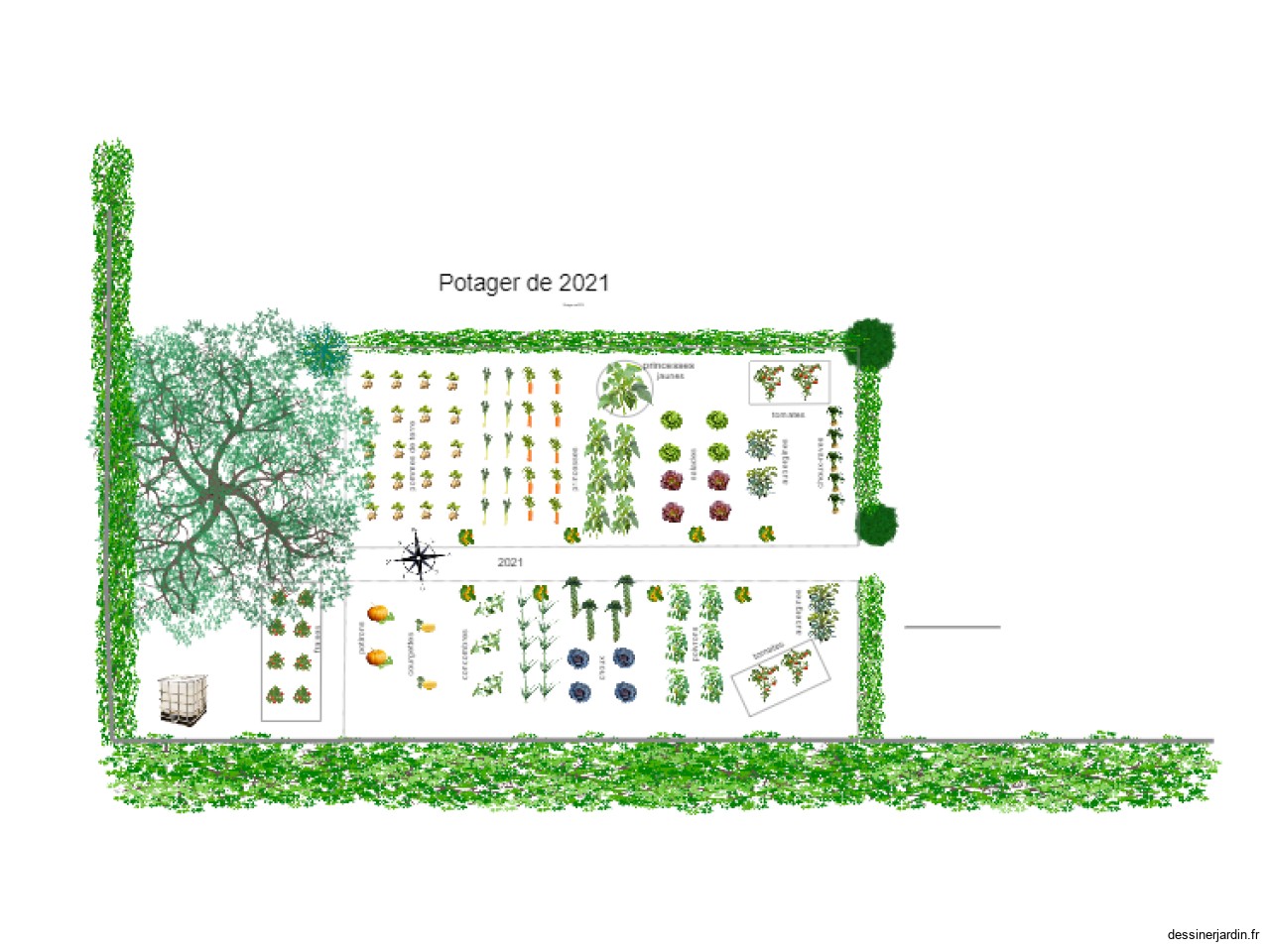 potager 2021