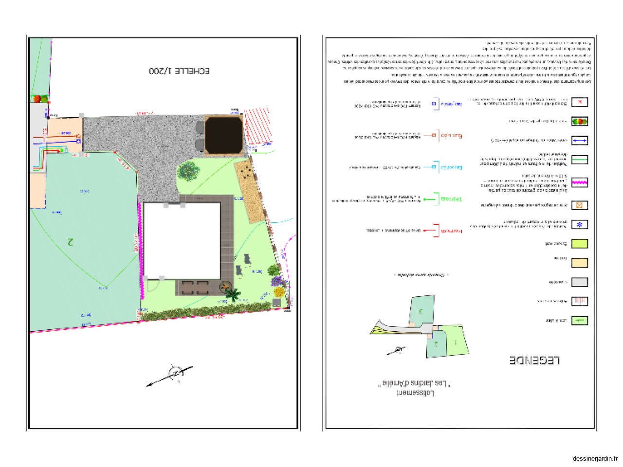 PLAN JARDIN MAISON MAX 