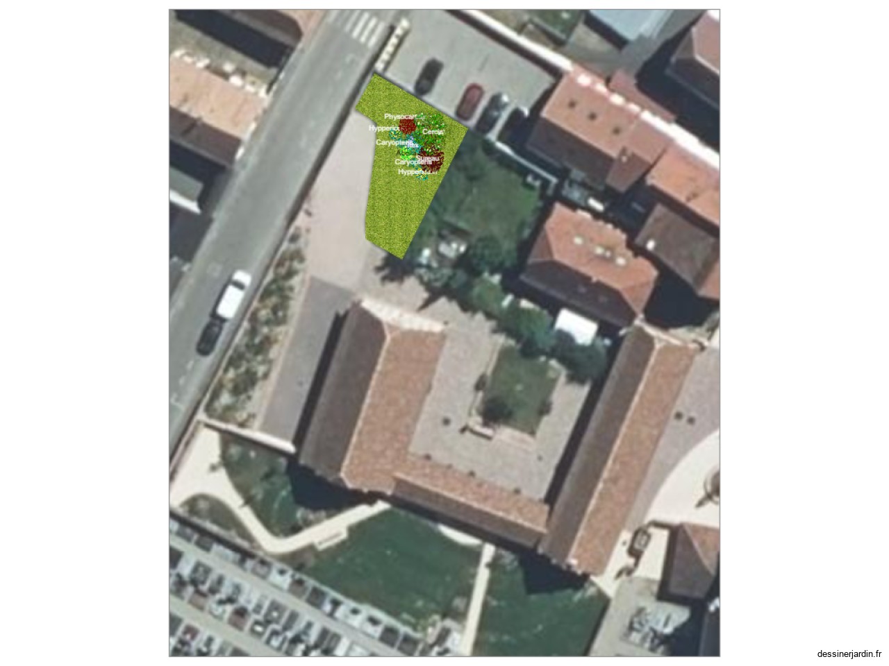 Grange dimière gazon