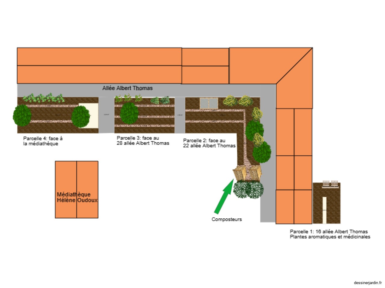 Jardin des possibles plan général