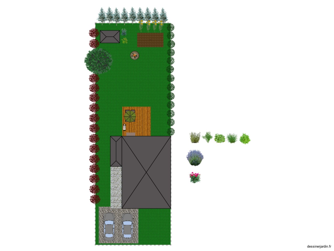 Plan terrain
