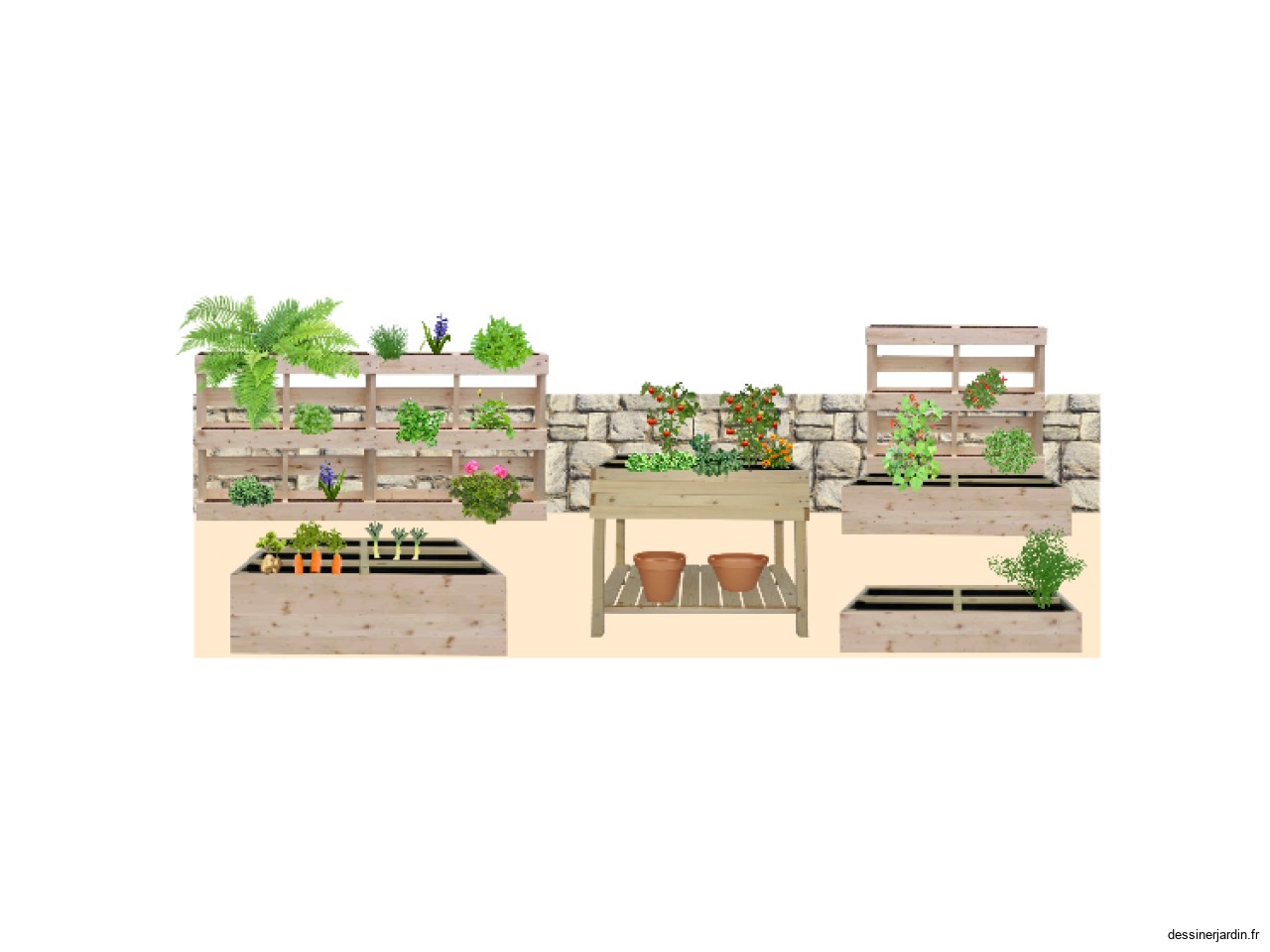 potager vertical terrasse