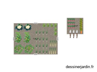 Potager cris