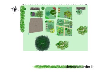 Jardin Forêt - avec arbres