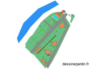 camping plan 2 CHALETS