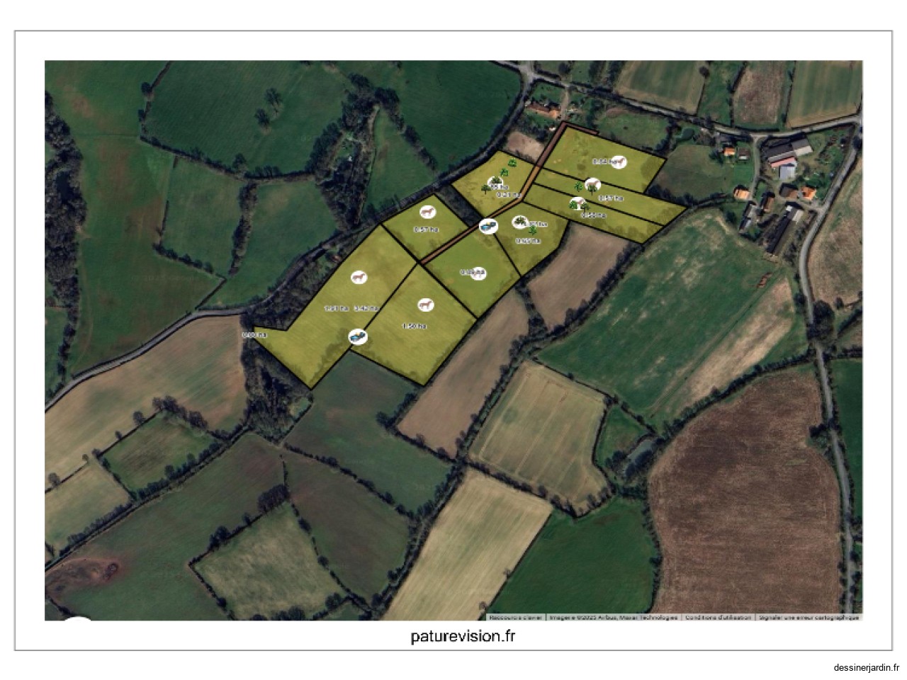 Agroforesterie paddock