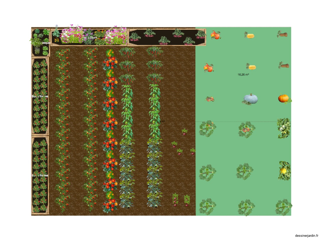Potager  2023 100m2
