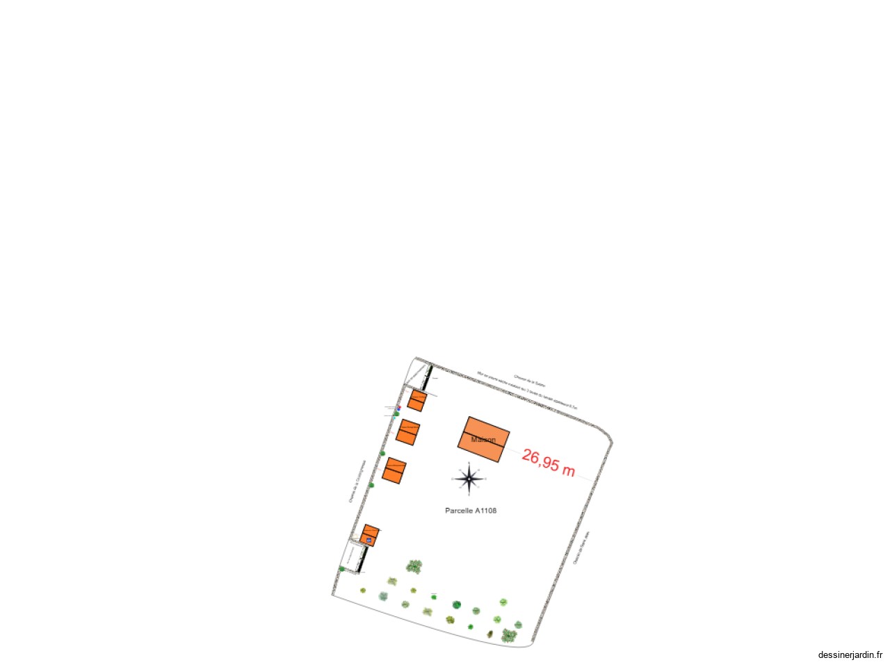permis de construire avec mur