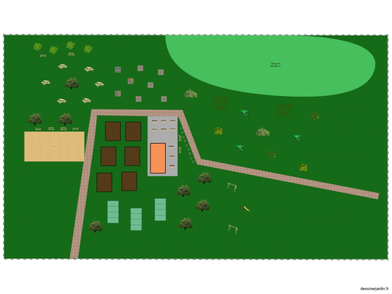 Jardin th&eacute;rapeutique Bertrix