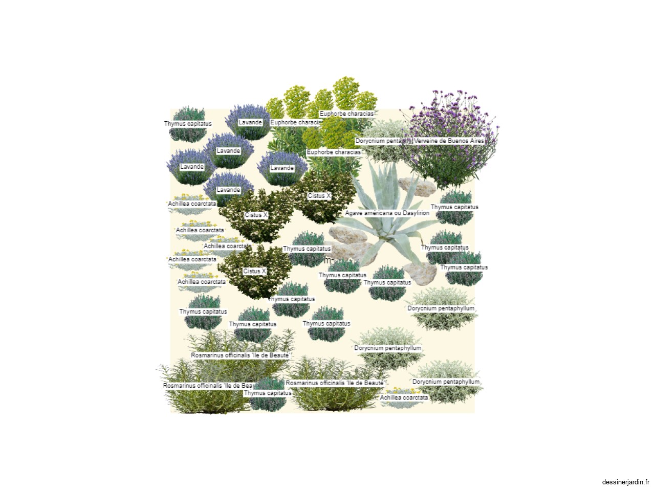 jardin sec 16m² V1