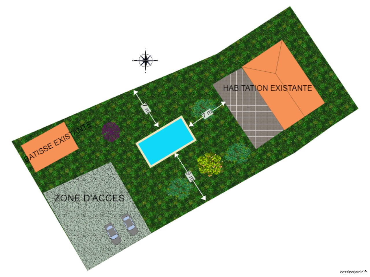 PLAN DE MASSSE DP2